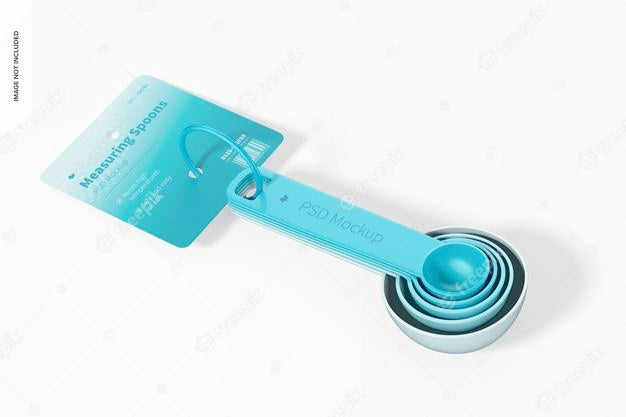 Measuring Spoons Set Mockup Psd