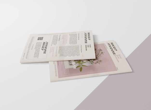 Media Newspaper Mock-Up Psd