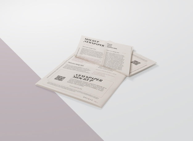 Media Newspaper Mock-Up Psd