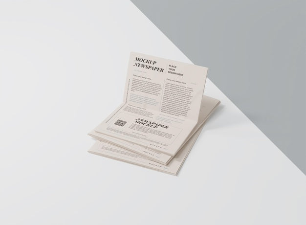 Media Newspaper Mock-Up Psd