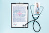 Medical Clipboard And Smartphone Mock-Up Psd