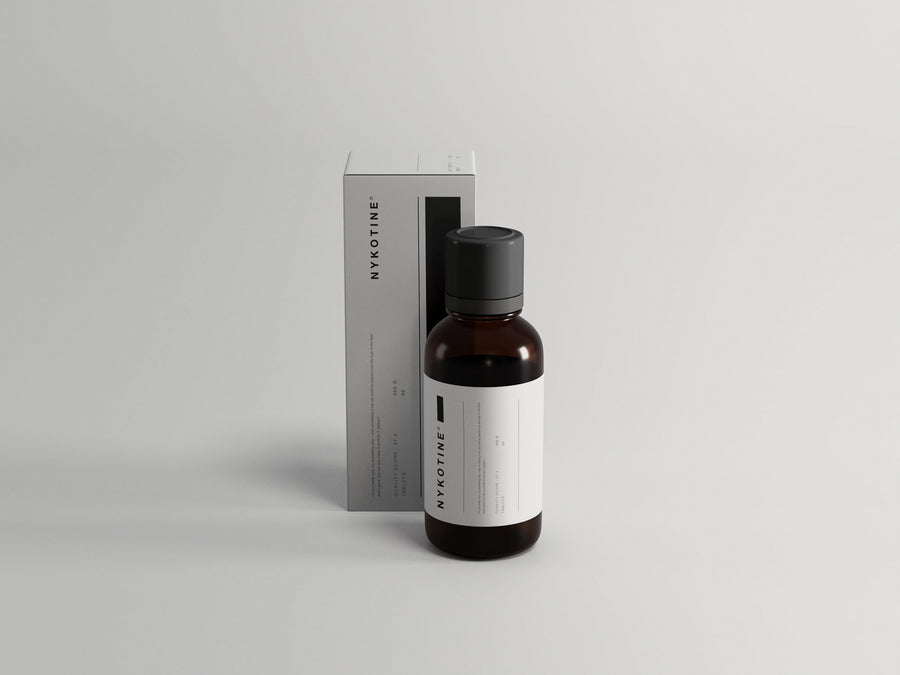 Medicine Bottle And Box Packaging Mockup