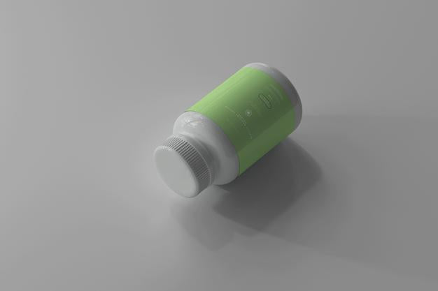 Medicine Bottle Mockup Psd