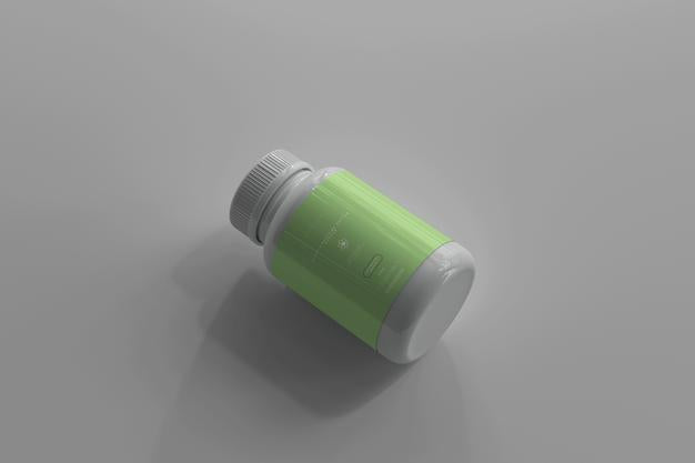 Medicine Bottle Mockup Psd