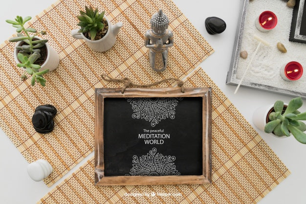 Meditation Composition Psd