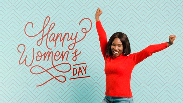 Medium Shot Woman Having Fun While Posing Psd