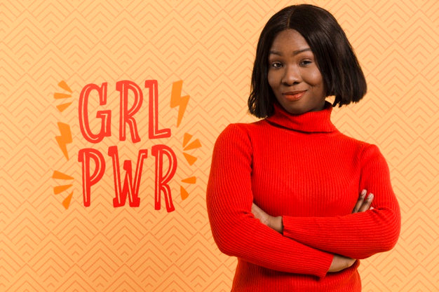 Medium Shot Woman Posing With Arms Crossed Psd