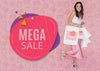 Mega Sales Available For Woman Section Psd