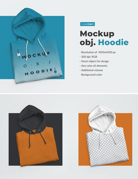 Men Mockup Hoodie Psd