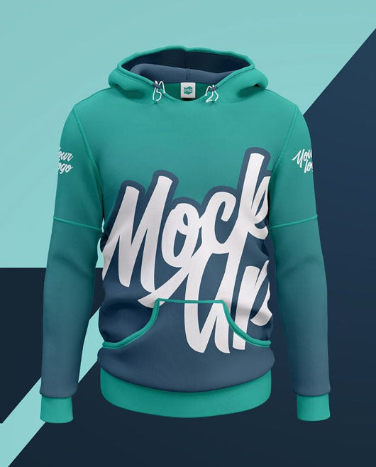Mens Hoodie Mockup Set