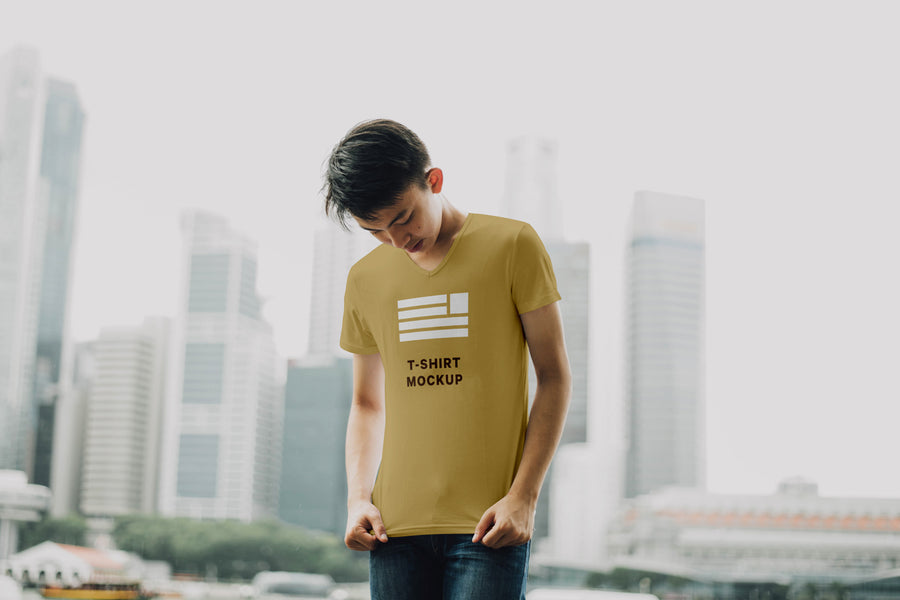Men’S T-Shirt Mockup