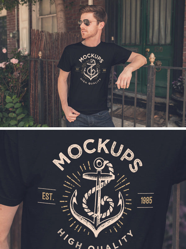 Men’S T-Shirt Mockup
