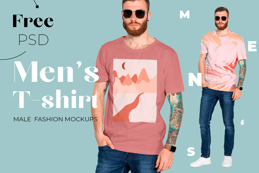 Men’S T-Shirt Mockup