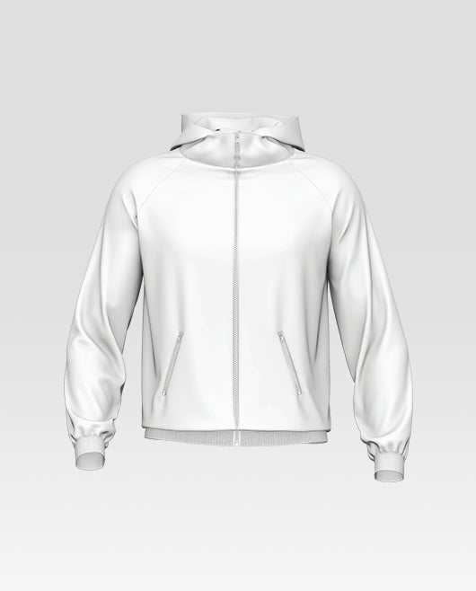 Men’S Windbreaker Mockup Psd Template