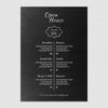 Menu Mockup Psd