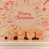Merry Christmas Lettering Mock-Up Psd