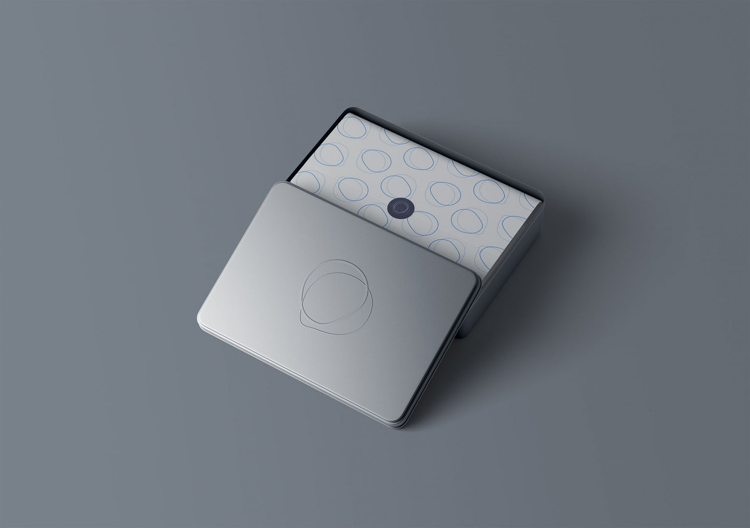 Metal Box Mockup