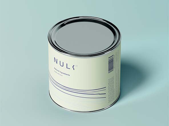 Metal Container Mockup