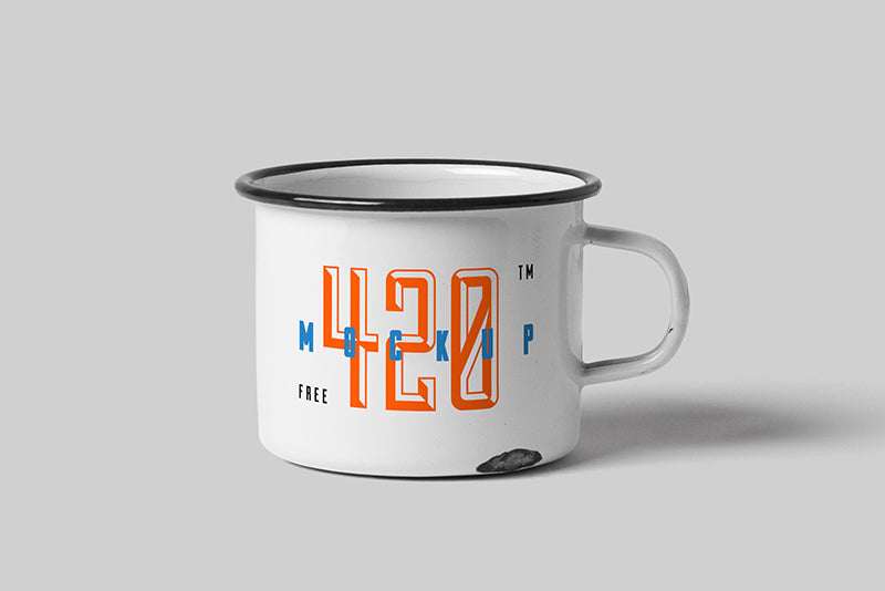 Metal Mug Mockup