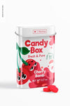 Metallic Candy Box Mockup Psd