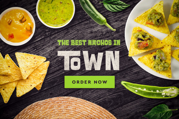Mexican Restaurant Mock-Up Psd
