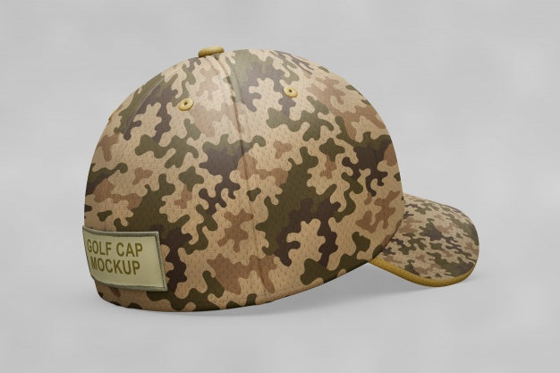 Military Cap Mockup Psd