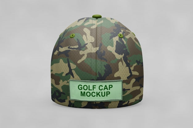 Military Cap Mockup Psd