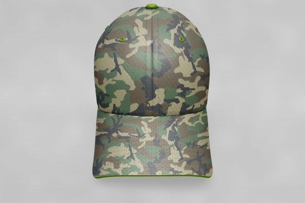 Military Cap Mockup Psd