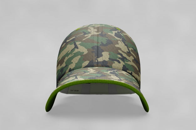 Military Cap Mockup Psd