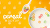 Milk And Cereals In Bowl For Breakfast Psd