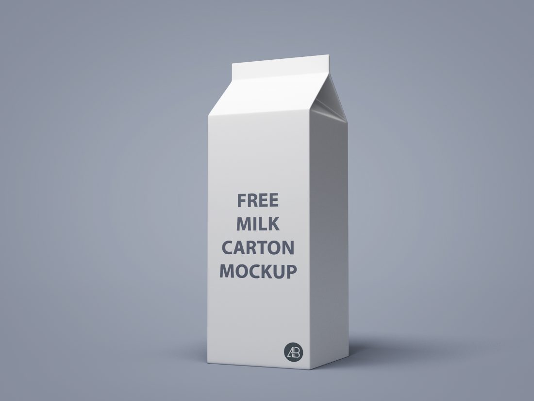 Milk Carton Mockup
