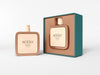 Mini Scent Bottle With Box Mockup Psd