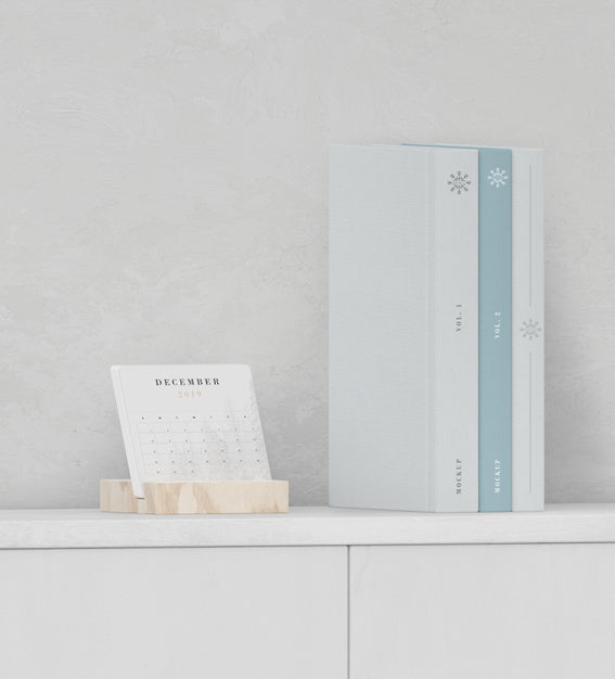 Miniature Calendar Form Mock-Up Psd