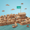 Miniature Concept Of Cities Buildings Psd