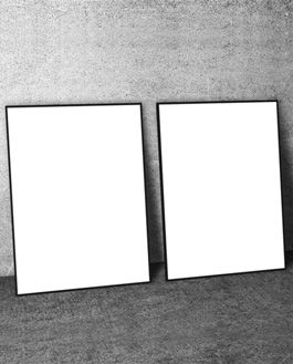 Minimal 2 Posters Mockup 2018