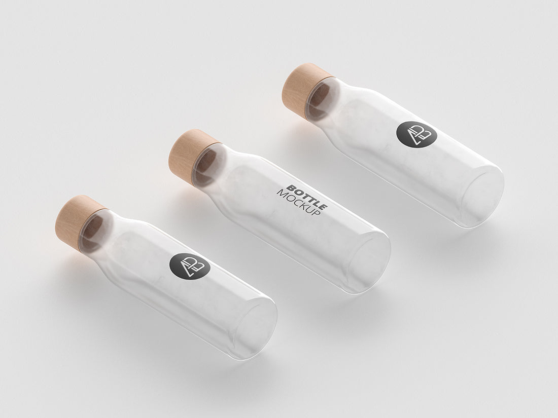 Minimal Bottle Mockup