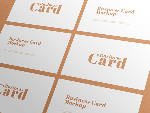 Minimal Business Card Mockup Psd