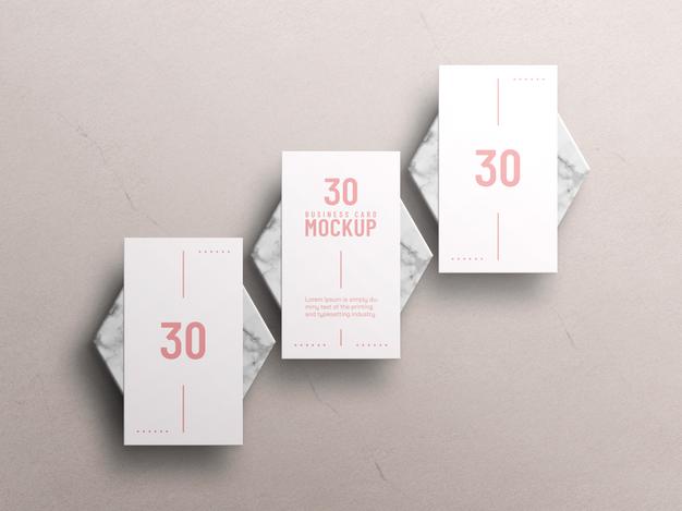 Minimal Business Card Mockup Psd
