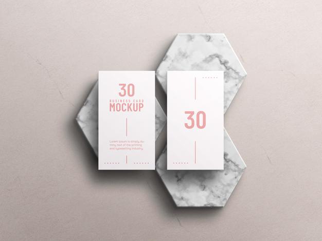 Minimal Business Card Mockup Psd
