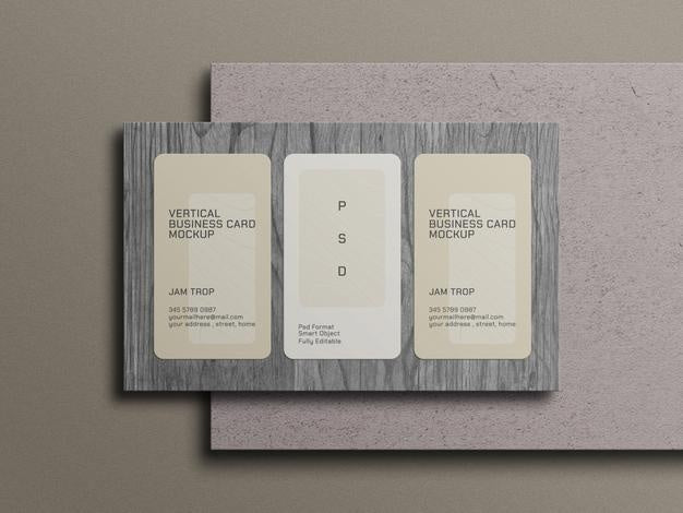 Minimal Business Card Mockup Psd