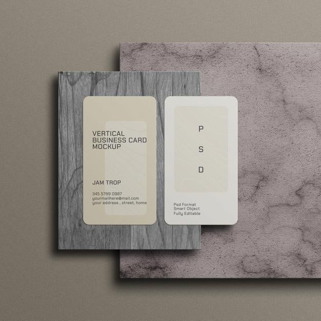 Minimal Business Card Mockup Psd