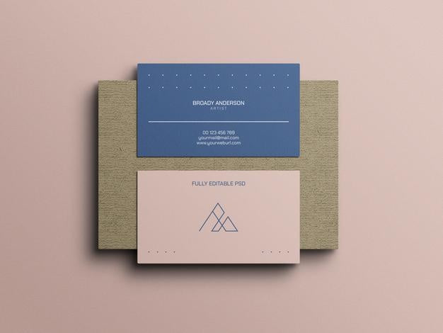 Minimal Business Card Mockup Psd