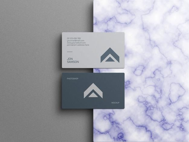 Minimal Business Card Mockup Psd
