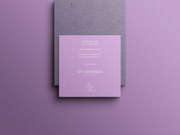 Minimal Business Card Mockup Psd