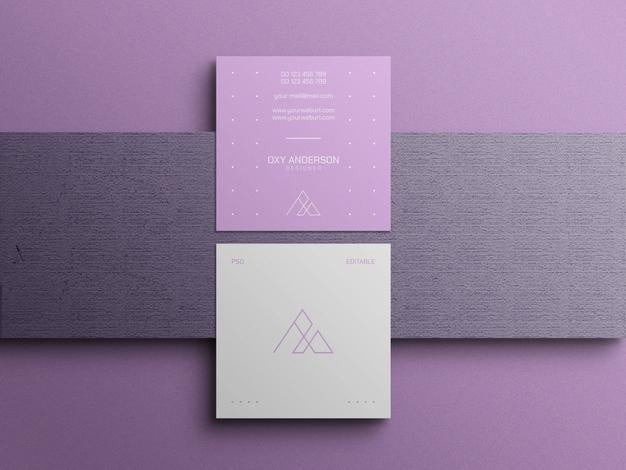 Minimal Business Card Mockup Psd