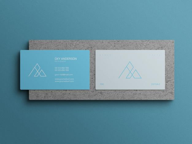 Minimal Business Card Mockup Psd