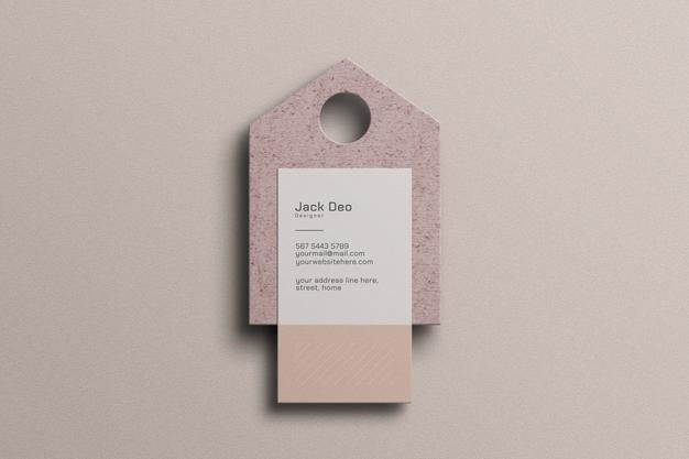 Minimal Business Card Mockup Psd