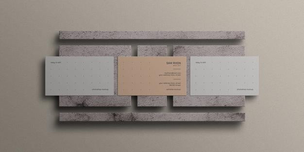 Minimal Business Card Mockup Psd