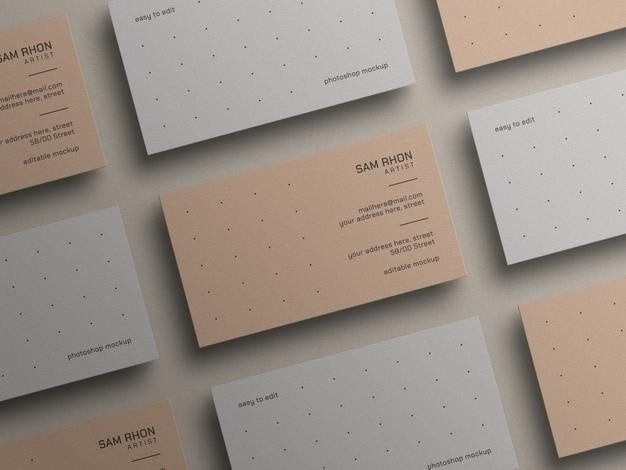 Minimal Business Card Mockup Psd