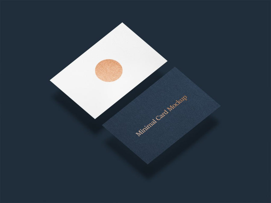 Minimal Card Mockup
